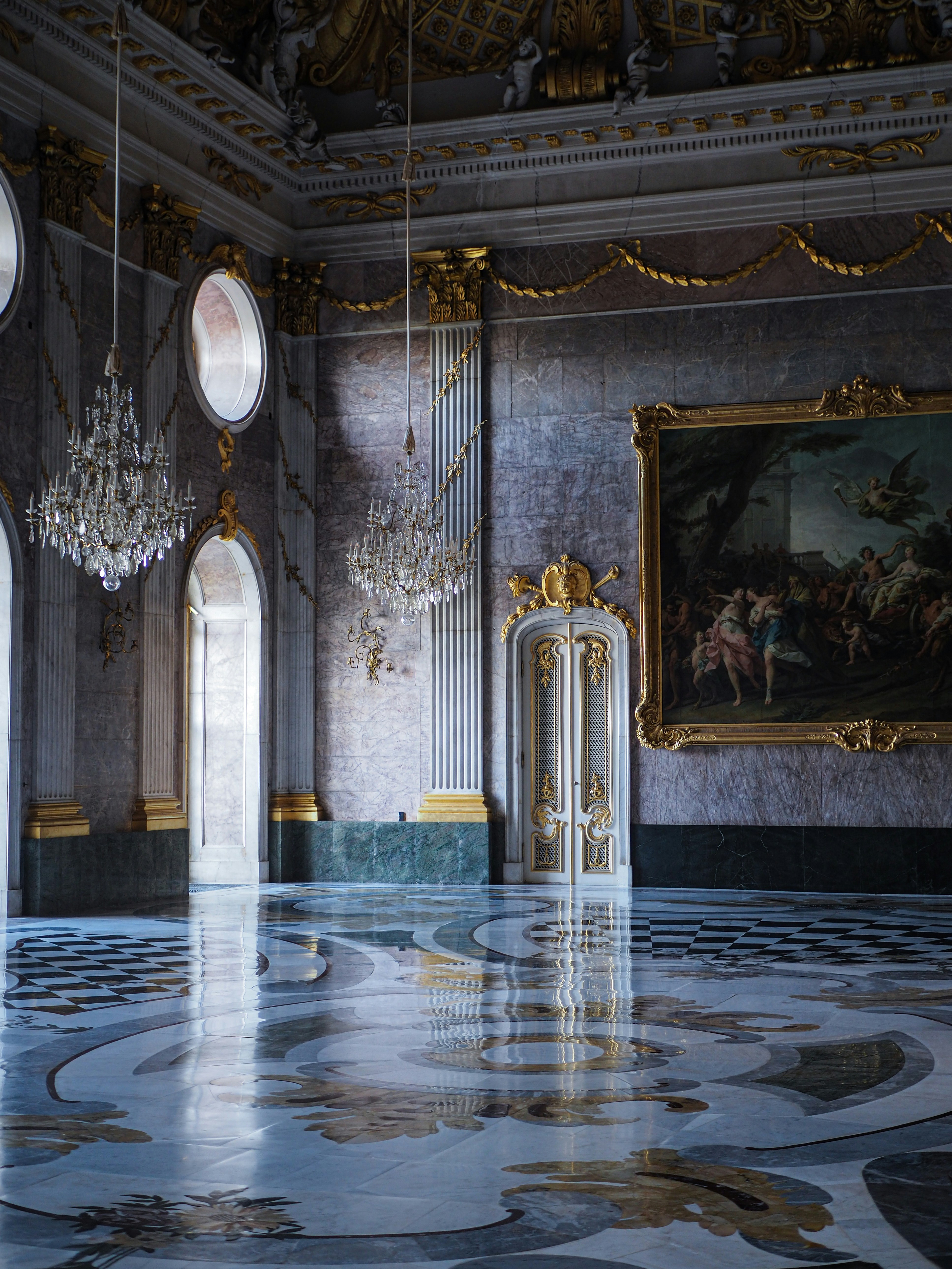 Prunkvoller Saal im Neuen Palais